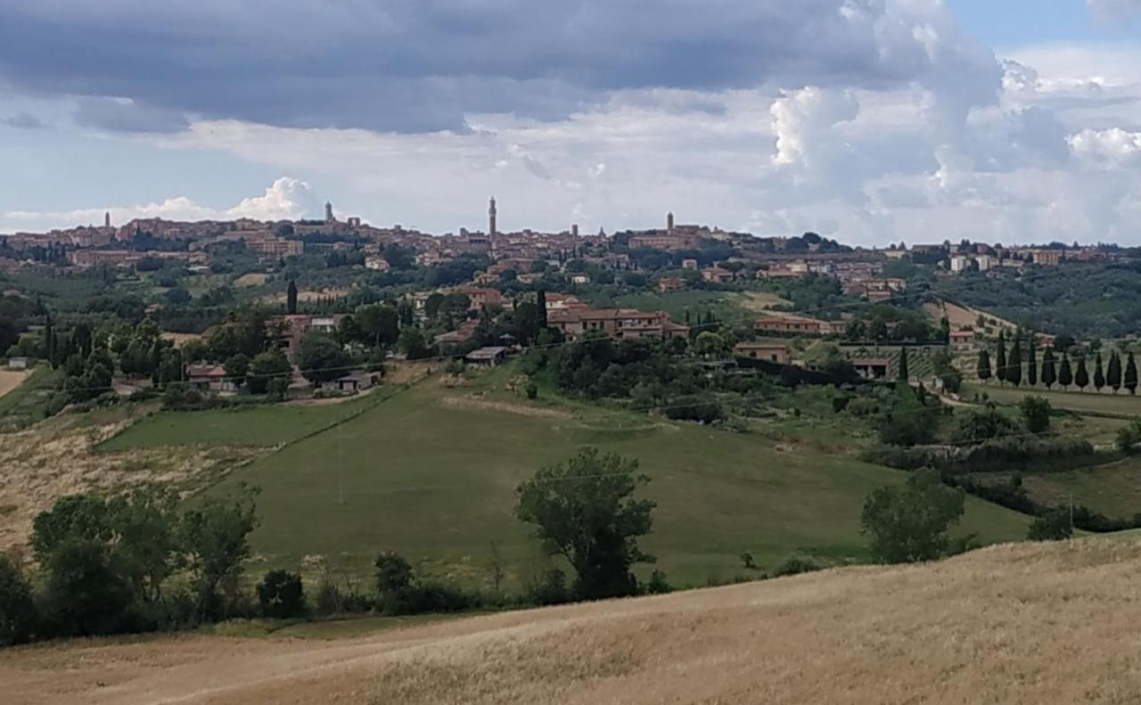 La Casa Nel Poggio 247 Vicino A Siena Apartman Ponte a Tressa Kültér fotó